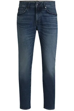 HUGO BOSS Tapered-fit jeans in comfort-stretch denim - Ramadan Edit