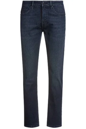 HUGO BOSS Delaware slim-fit jeans in dark-blue denim - Ramadan Edit