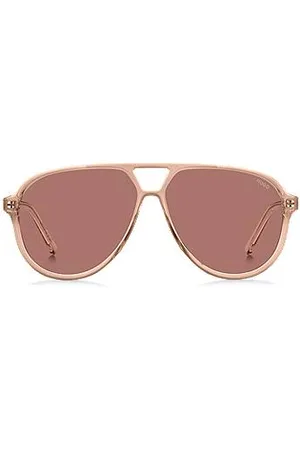 HUGO BOSS Double-bridge sunglasses in acetate