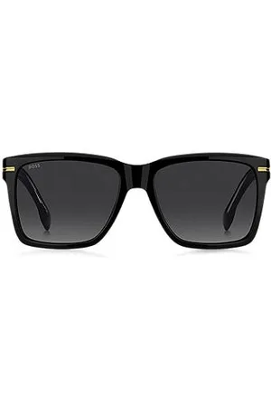 HUGO BOSS Acetate sunglasses with gold-tone trims