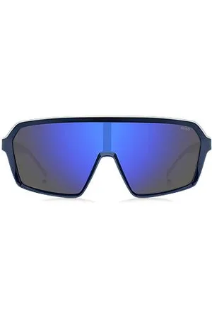 HUGO BOSS Mask-style sunglasses with shaded lenses