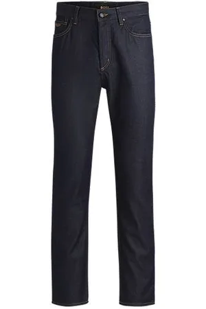 HUGO BOSS X ASTON MARTIN regular-fit jeans with carbon-fibre yarn