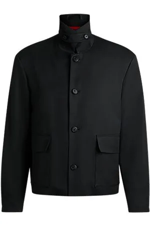 HUGO BOSS FORWARD jacket in wool-blend twill