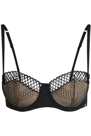 HUGO BOSS Balcony bra with eyelet detailing
