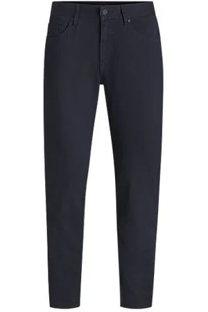 HUGO BOSS Maine regular-fit trousers in stretch-cotton twill