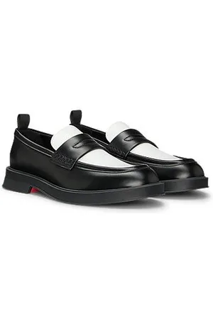 HUGO BOSS Penny loafers in faux leather