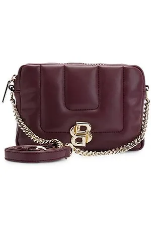 HUGO BOSS Quilted crossbody bag with Double B monogram hardware