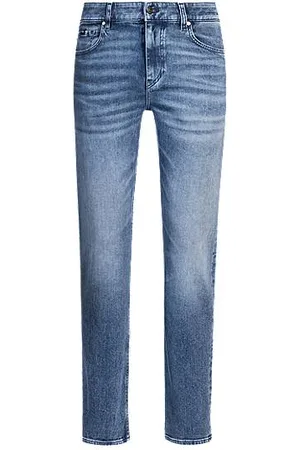 HUGO BOSS Delaware slim-fit jeans in stretch denim