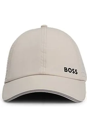 HUGO BOSS Taffeta cap with laser-cut dot pattern