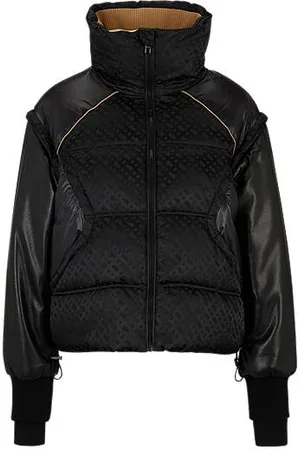HUGO BOSS X Alica Schmidt puffer jacket with zip-off sleeves