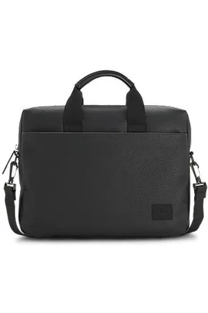 HUGO BOSS Document case with logo patch