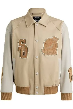 HUGO BOSS X Shohei Ohtani varsity jacket with special artwork