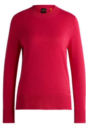 HUGO BOSS Knit sweater with rolled edges