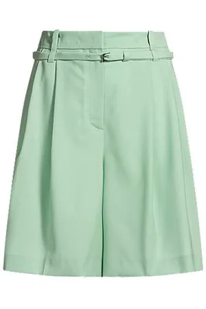 HUGO BOSS Regular-fit culottes in virgin wool
