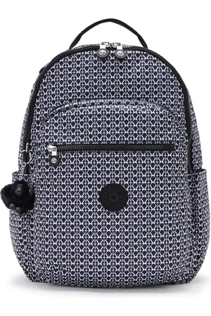 Kipling Large Backpack Female Signature Print Seoul