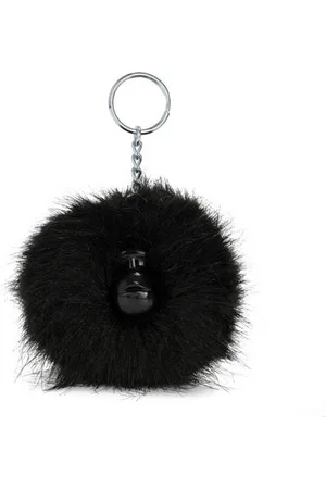 Kipling POMPOM MONKEY(10) TRUE BLACK