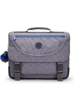 Kipling Medium Schoolbag Including Fluro Rain Cover Unisex Almost Jersey Combo Preppy