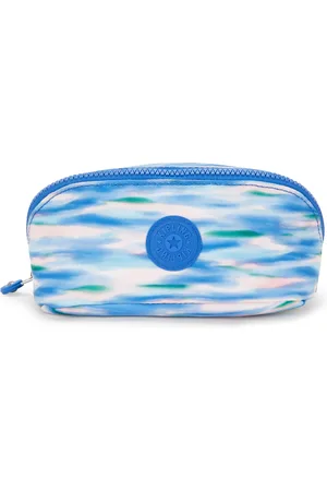 Kipling Small Toiletry Bag with Pockets Female Diluted Blue Mirko S