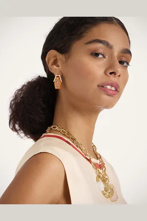 La DoubleJ Swinging Portal Earrings - Woman Jewelry One Size