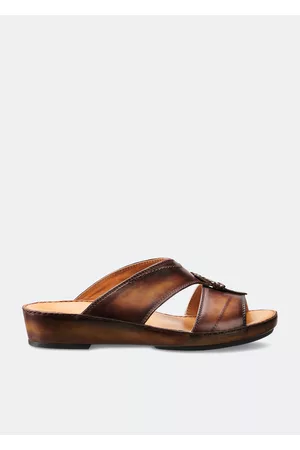 Berluti Dubai leather sandals