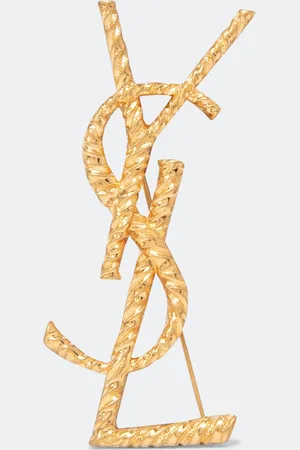 Saint Laurent Opyum twisted brooch