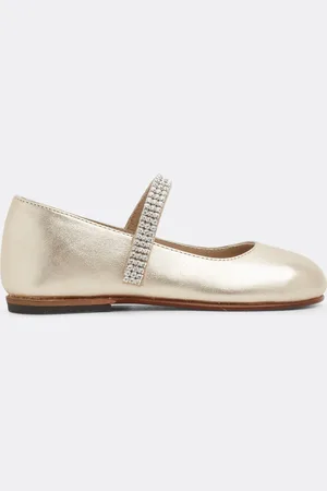 Babywalker Crystal-embellished ballerinas