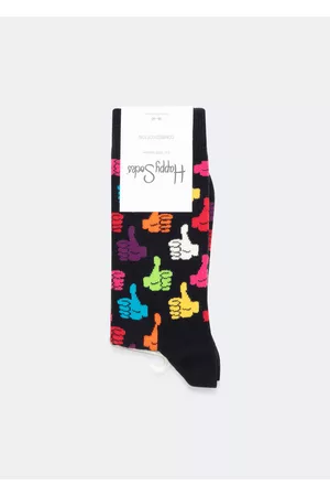 Happy Socks Women Socks - Thumbs Up Crew socks