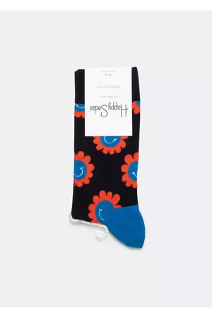 Happy Socks Smiley Flower Crew socks