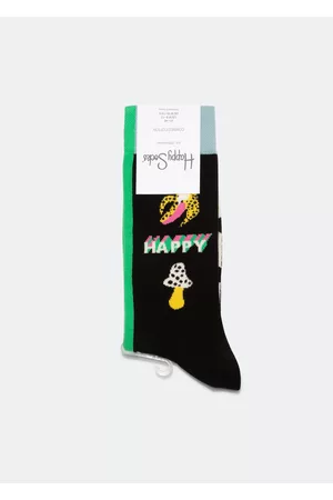 Happy Socks Half Big Dot Crew socks