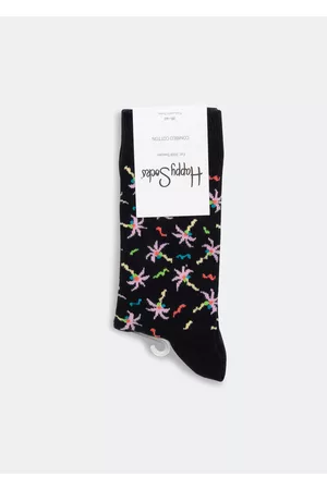 Happy Socks Women Socks - Confetti Palm Crew socks