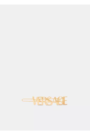 VERSACE Logo right hair clip
