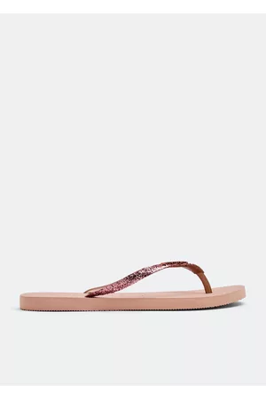 Havaianas Slim glitter flip flops