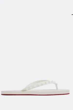 Christian Louboutin Loubi flip flops