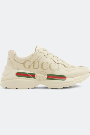 Gucci Rhyton leather sneakers