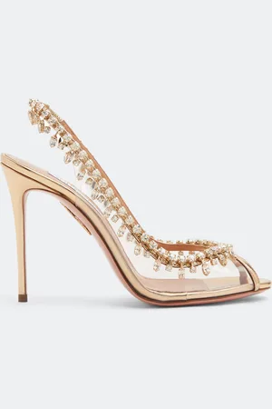 Aquazzura Temptation crystal sandals