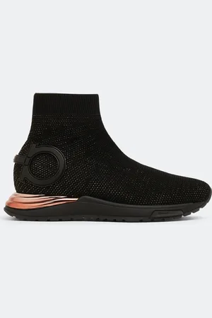 Salvatore Ferragamo Gardena sock sneakers