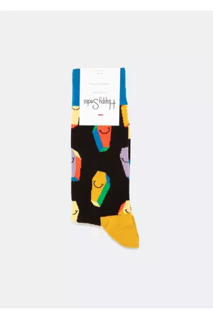 Happy Socks Women Socks - Happy Coffin Crew socks