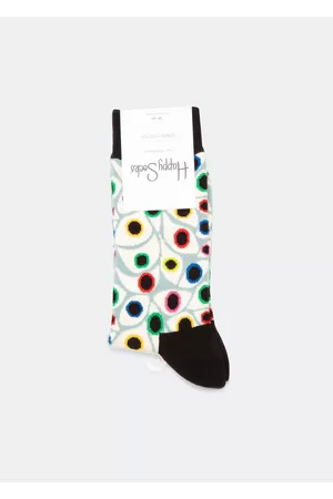 Happy Socks Women Socks - Organic Eyes Crew socks