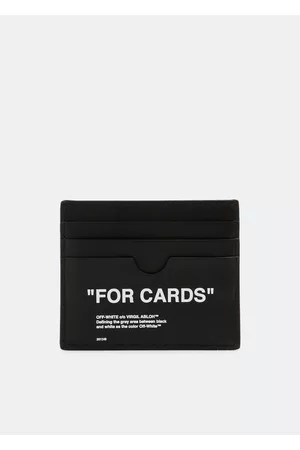 OFF-WHITE Men Wallets - Quote cardholder