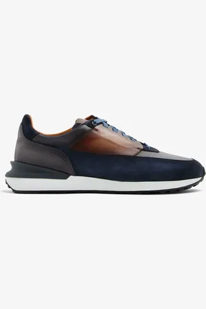 Magnanni Lace-up two-toned sneakers
