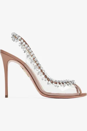 Aquazzura Temptation crystal sandals
