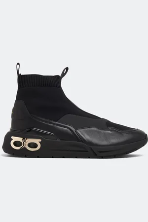 Salvatore Ferragamo Gancini sock sneakers