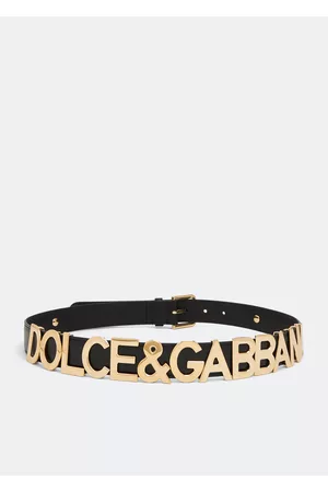 Dolce & Gabbana Women Belts - Logo lettering belt