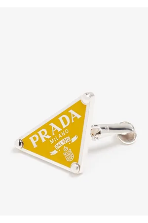 Yellow Prada Symbole Single Right Earring