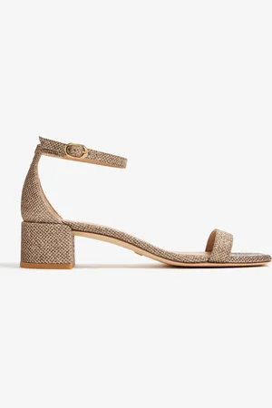 Stuart Weitzman Nudistcurve 35 block sandals
