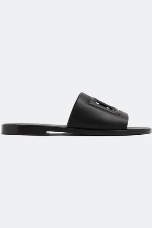 Dolce & Gabbana Calfskin slide sandals