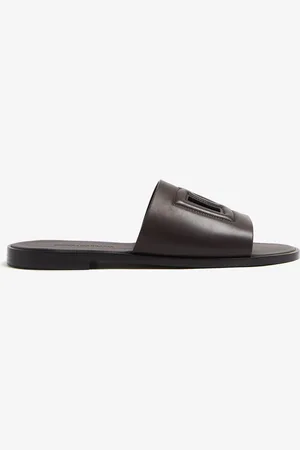 Dolce & Gabbana Calfskin slide sandals