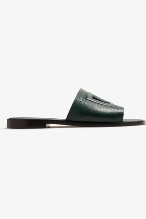 Dolce & Gabbana Deerskin slide sandals