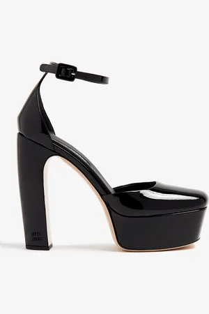 Miu Miu Patent leather platform pumps