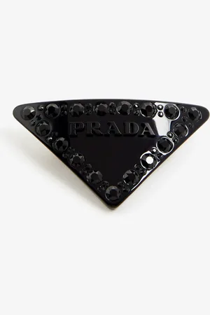 Prada Plexiglass hair clip